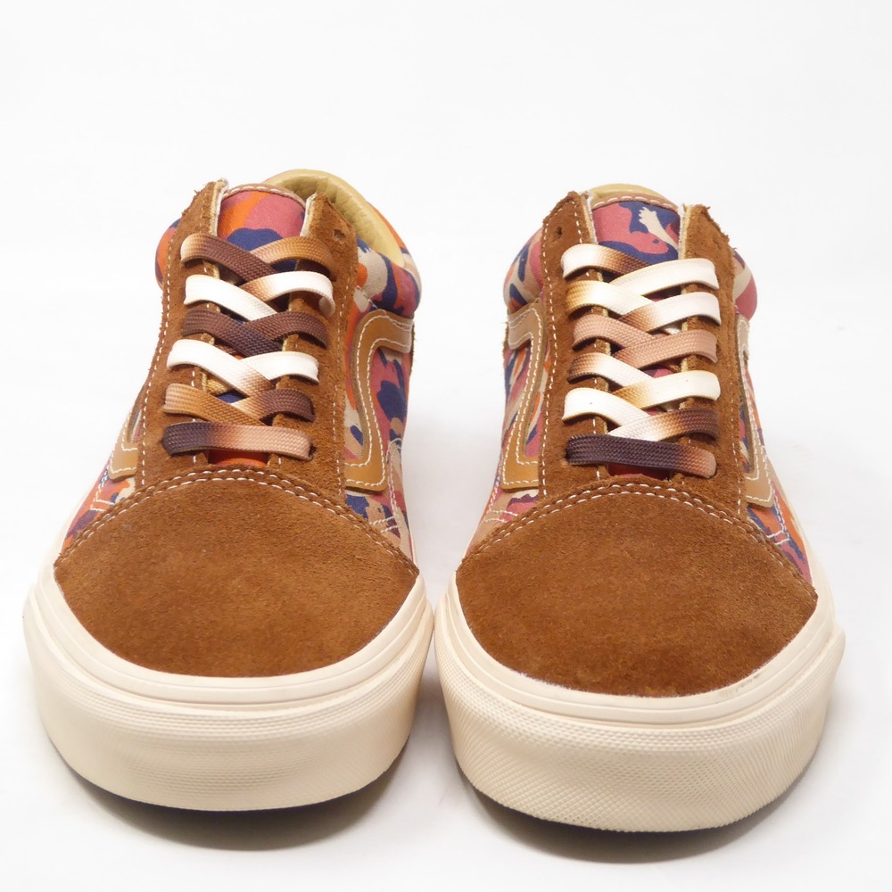 NEW Vans Women Shoes Brown Tyris Winter Off The Wall Gallery Camo Size 7.5 - Picture 3 of 11